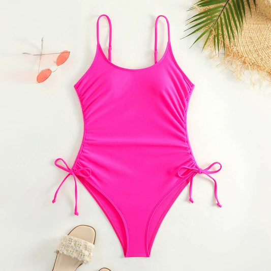 WOMEN'S SEXY LEOPARD PRINT ONE-PIECE SWIMSUIT