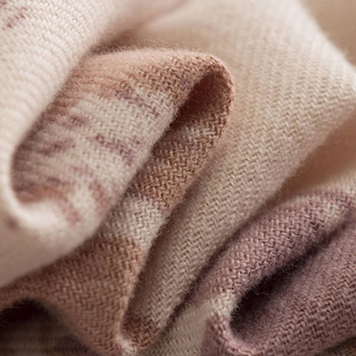 Marble Stripe Scarf ? Soft Winter Wrap