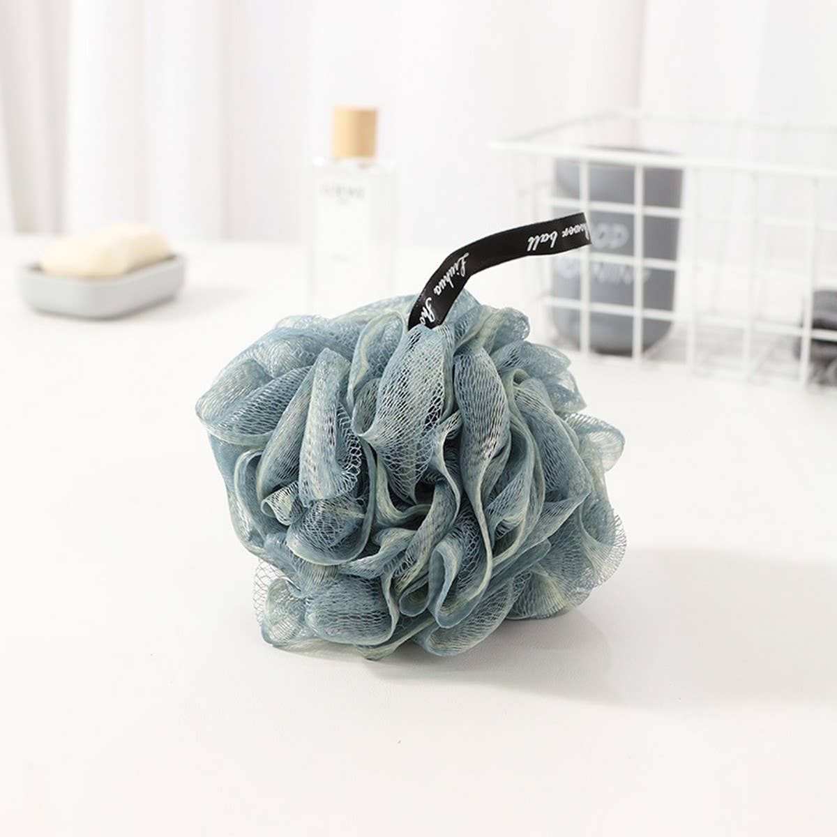 LARGE BATH POUF SUPER SOFT BATH POUF