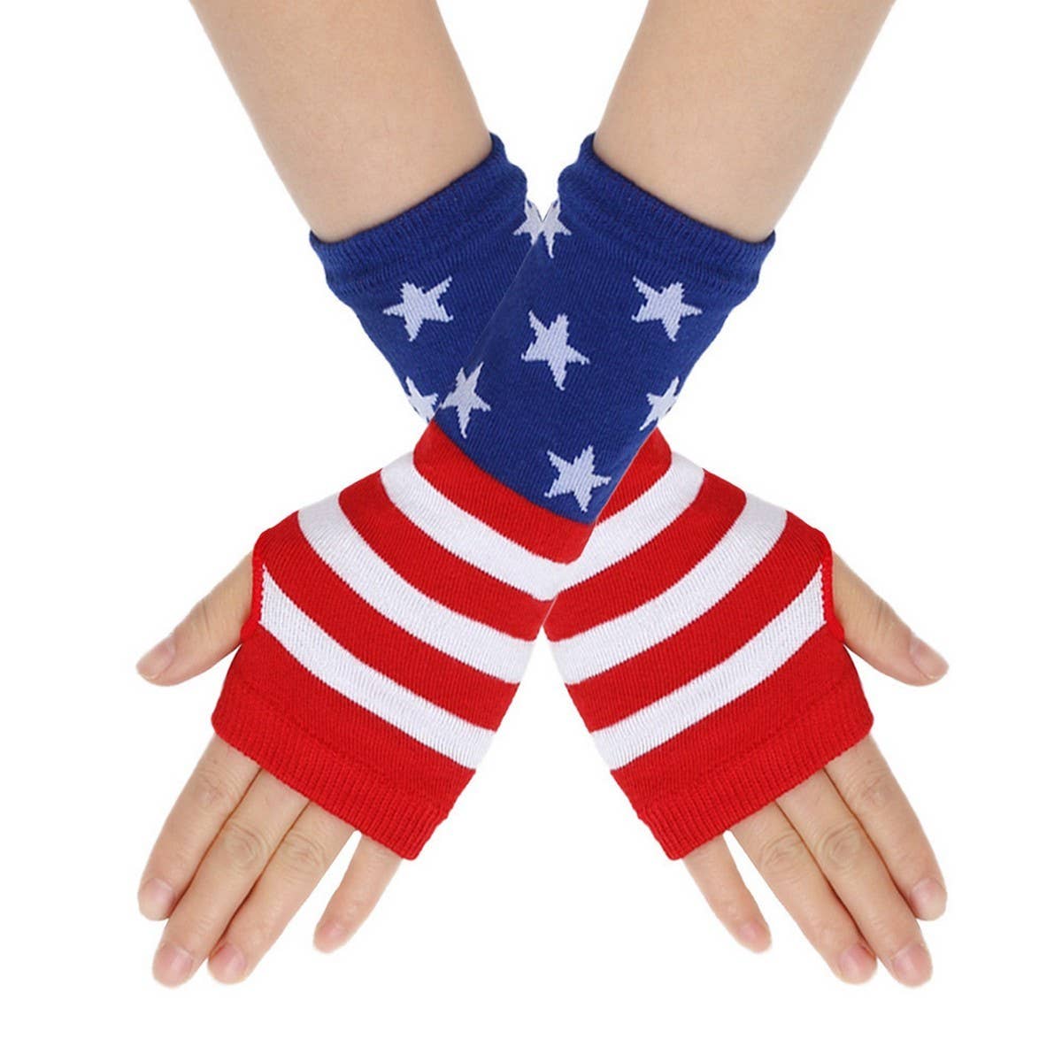 CWMM10083_KIDS STAR &AMP STRIPES SOCKS &AMP GLOVES SET