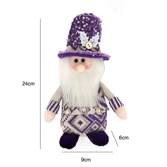 CWMM9417_CHRISTMAS SANTA CLAUS CREATIVE DOLL ORNAMENTS