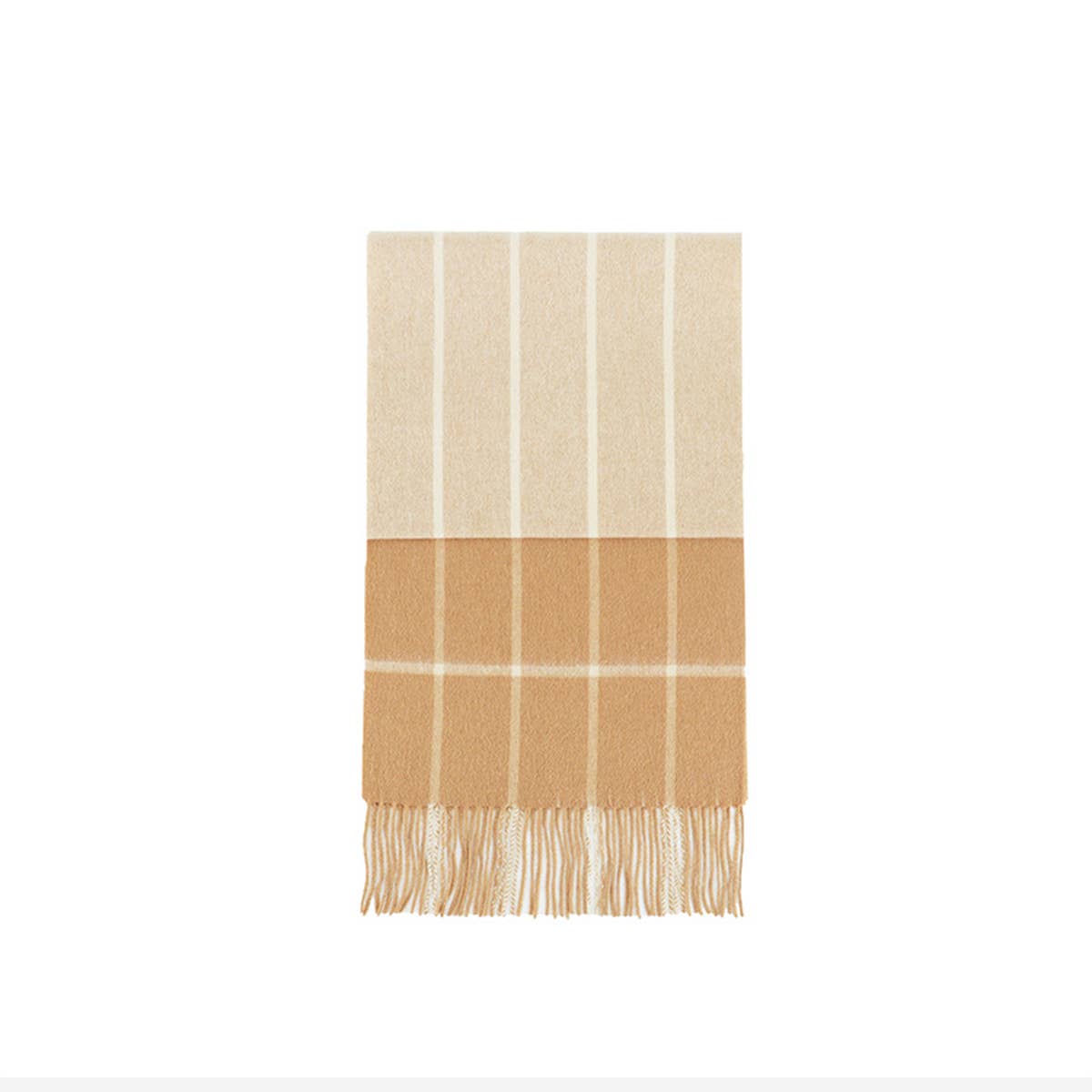 COLORBLOCK PLAID FASHION SCARF