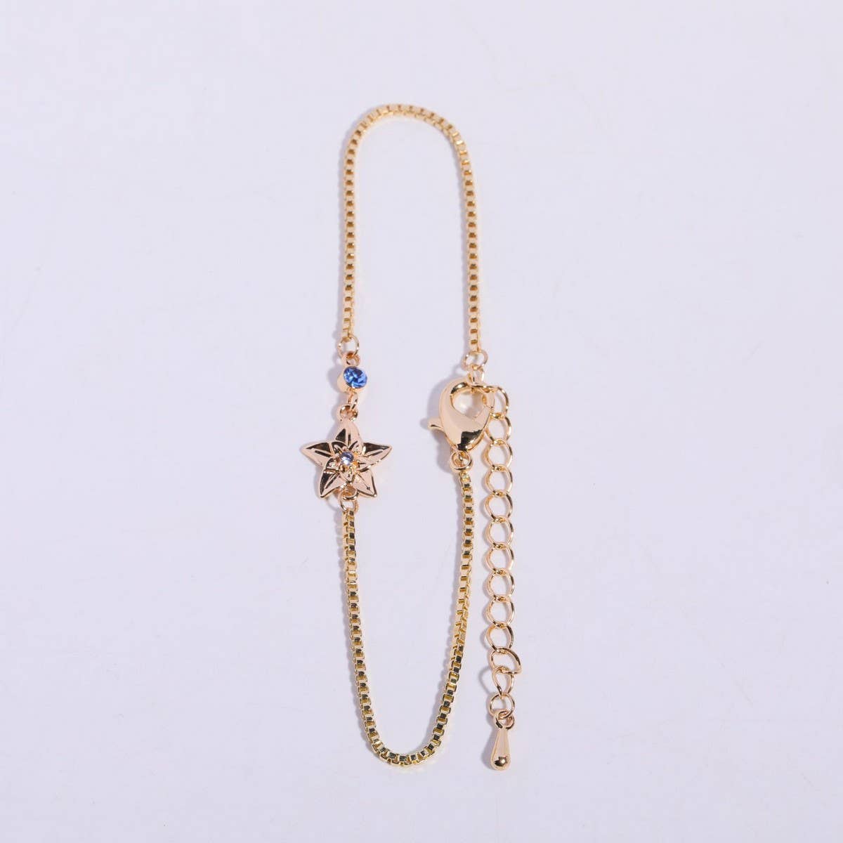 DECEMBER FLOWERBRACELET ZIRCON PENDANT BRACELET