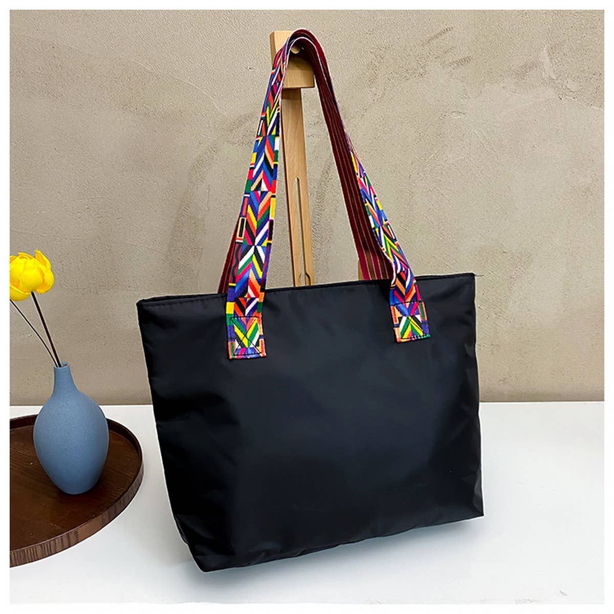 LARGE CAPACITY ANTI SPLASH OXFORD TOTE BAG_CWAB1683