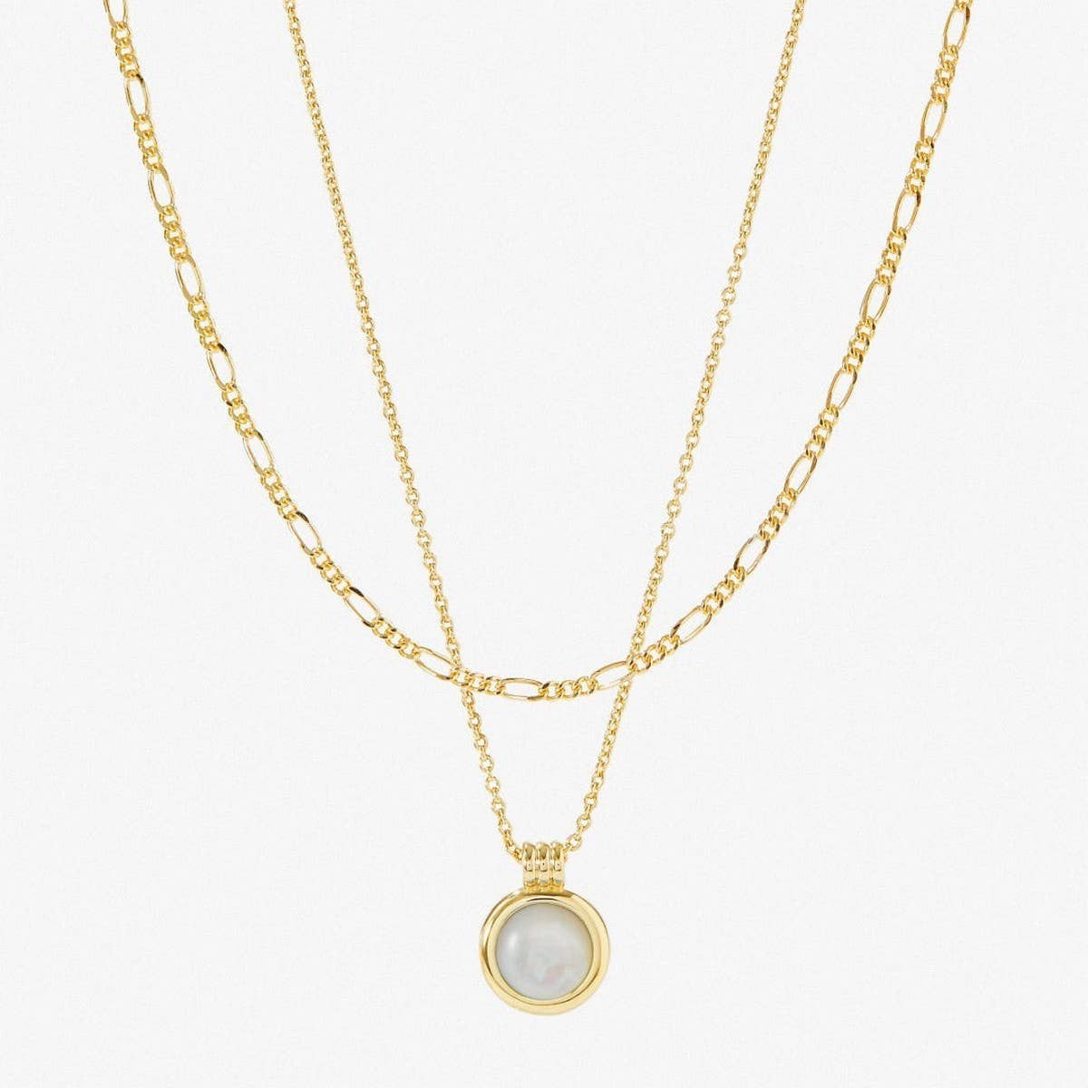 SIMPLE FRENCH VINTAGE NECKLACE_CWAJE1588