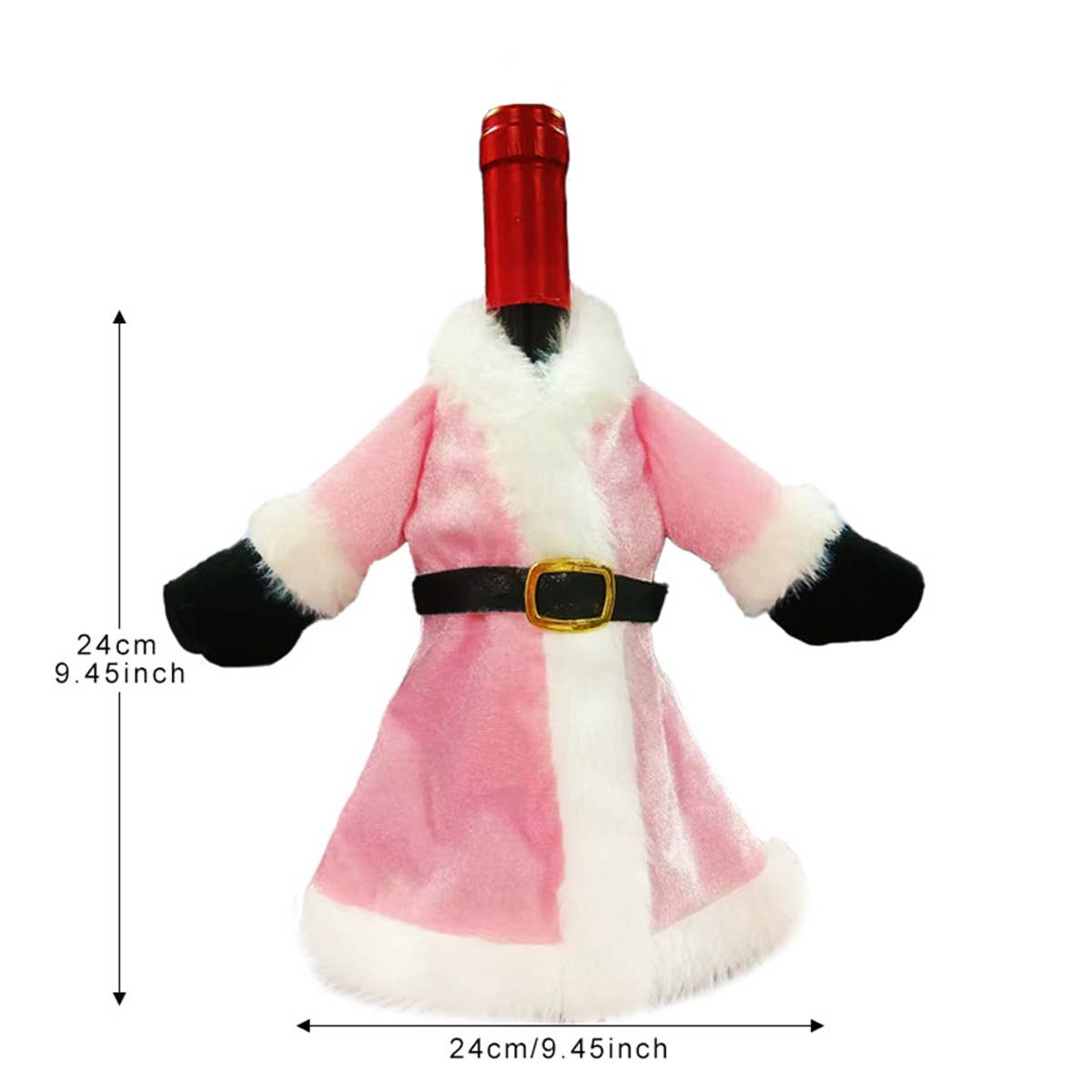 CWMM9393_CHRISTMAS DRESS CREATIVE WINE BOTTLE COVER