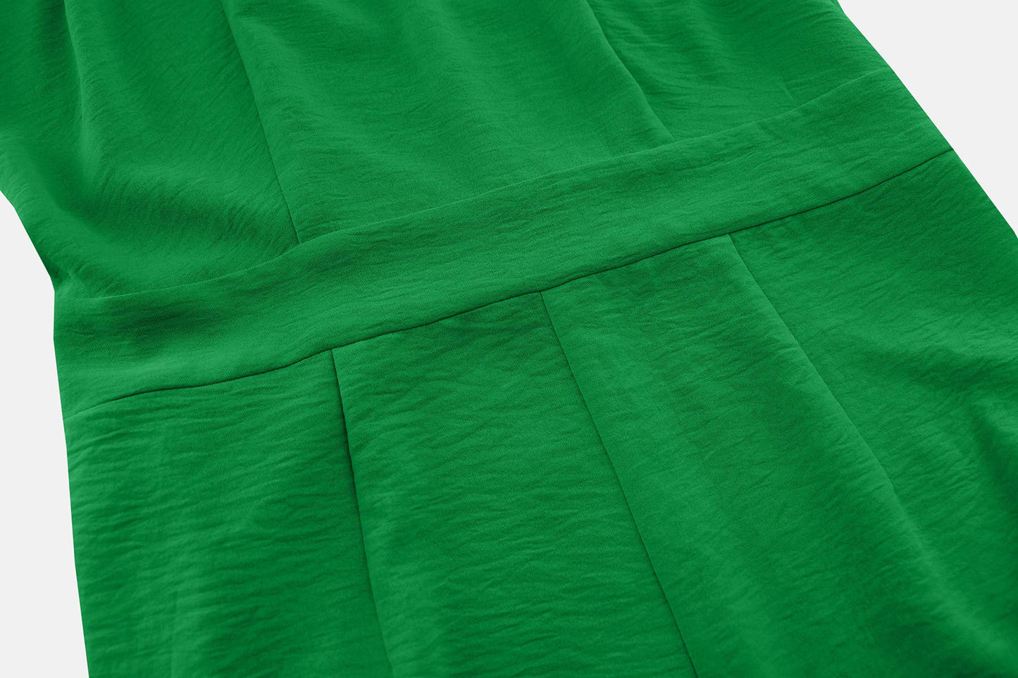 Stand-up collar bow slimming one-piece pants