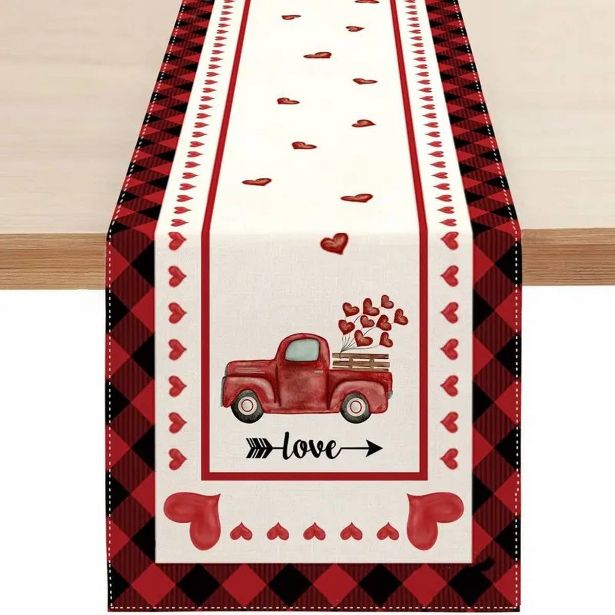 HOME VALENTINE'S DAY TABLECLOTH DECORATION