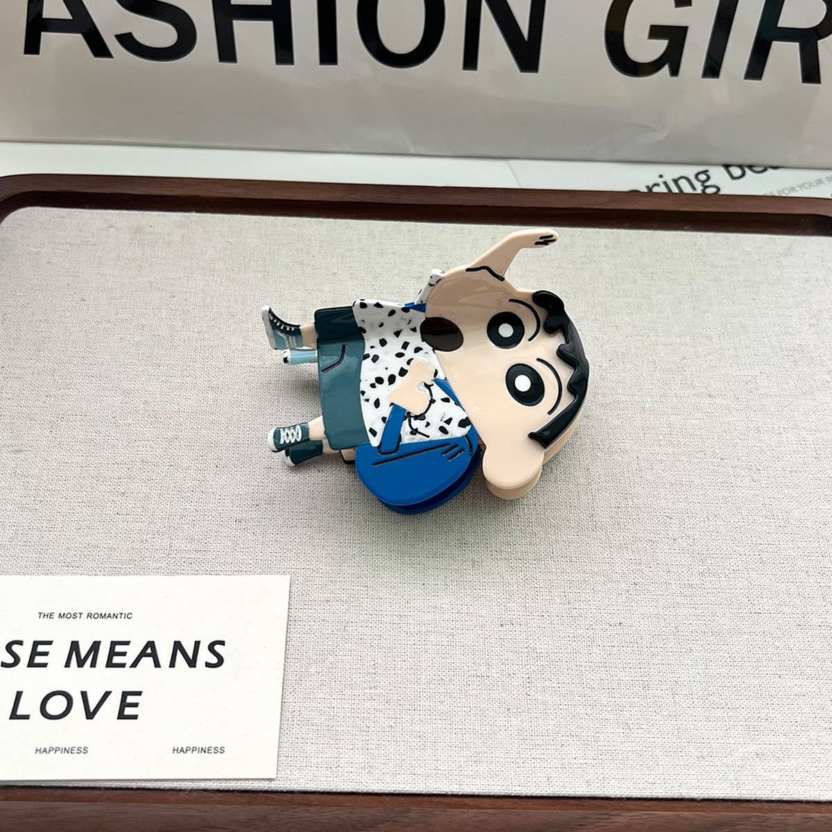 Cartoon Boy Acetate Hair Claw ??Cute Anime Style_CWAHA5747