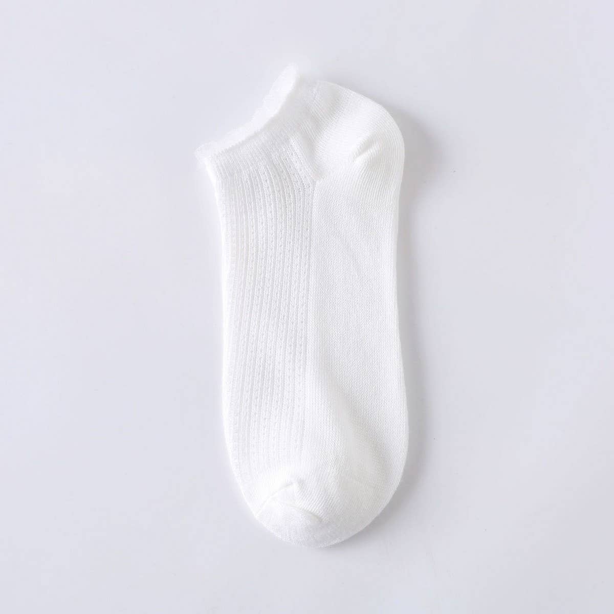 WOMEN'S SOLID COLOR MESH BREATHABLE SOCKS