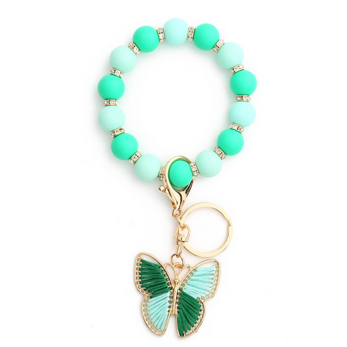 FASHION BRACELET BUTTERFLY PENDANT KEYCHAIN_CWMM1306