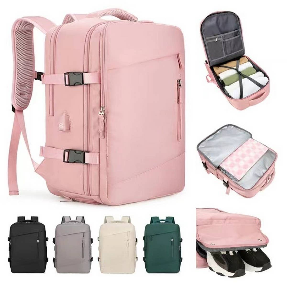 Women's Large Travel Backpack for Short Trips_CWAB5427