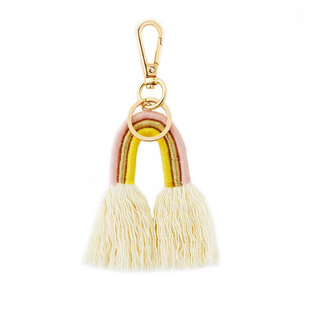 BOHEMIAN TASSEL CREATIVE RAINBOW KEYCHAIN_CWMM1208