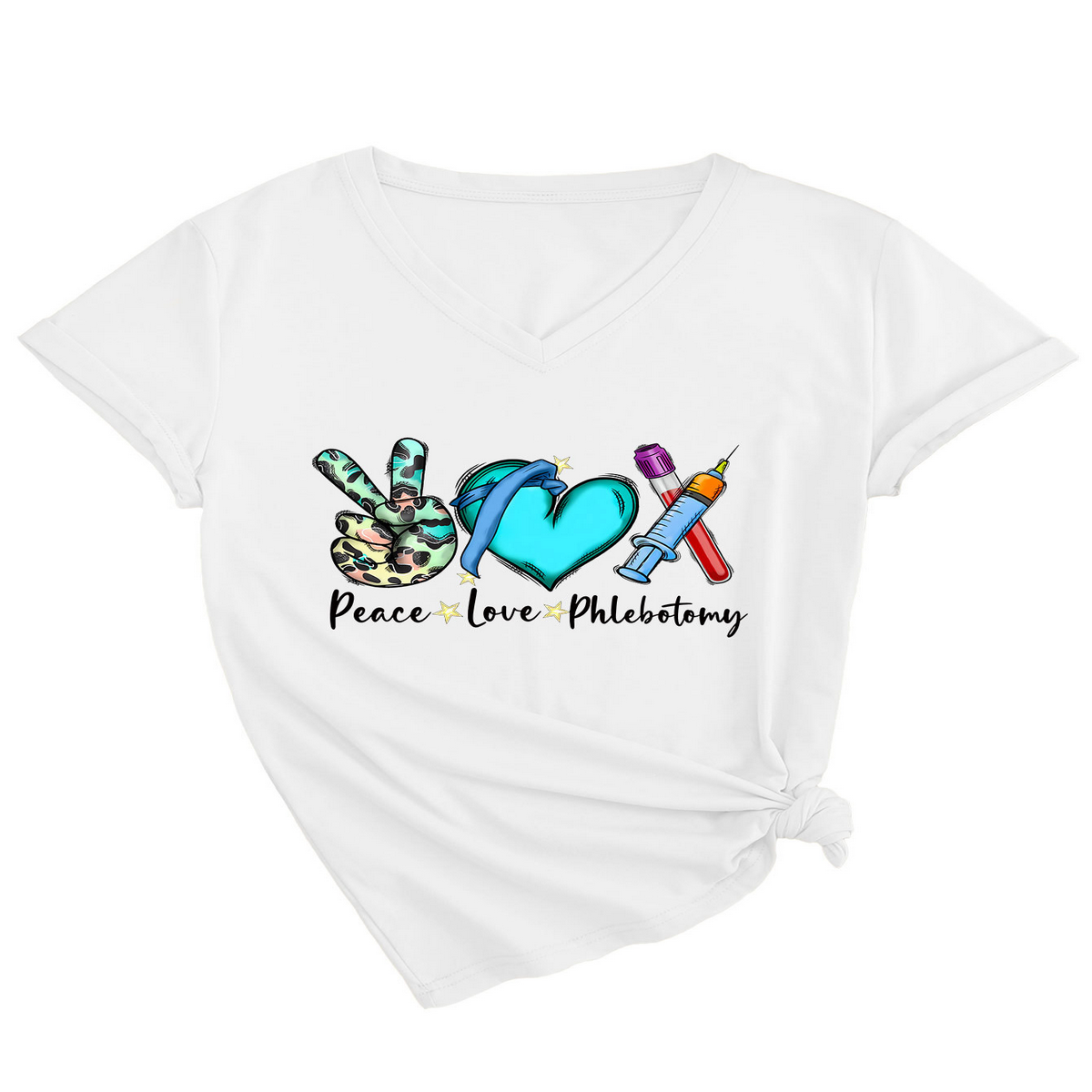 Women??¢s V-Neck Tee ??Trendy & Fashionable_CWTTS1540