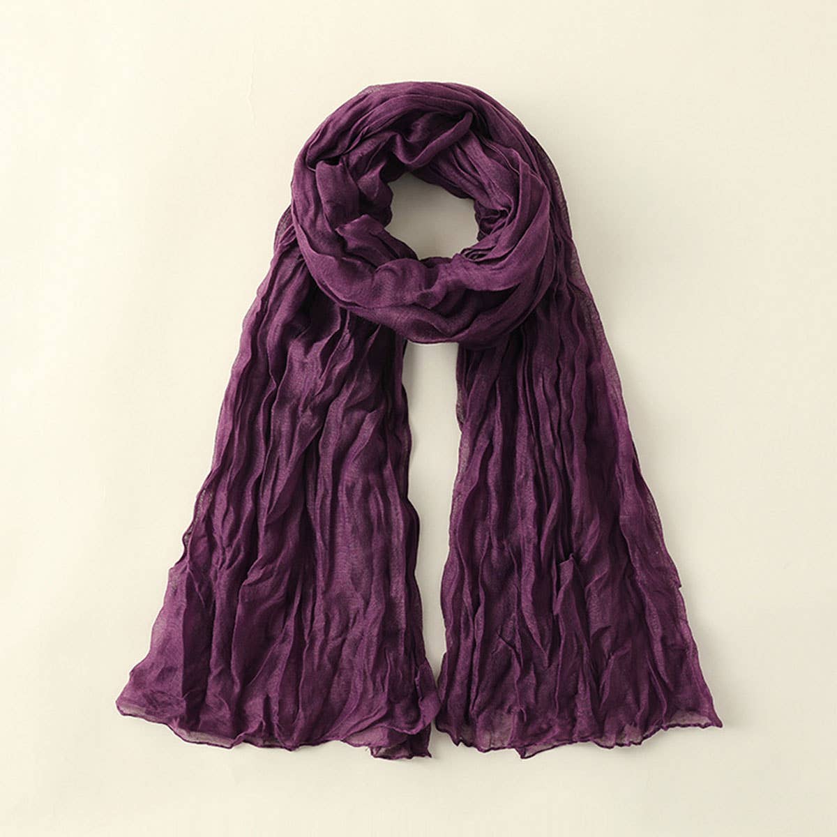 WOMEN COTTON SCARVES SOFT FASHION WRAP SHAWL