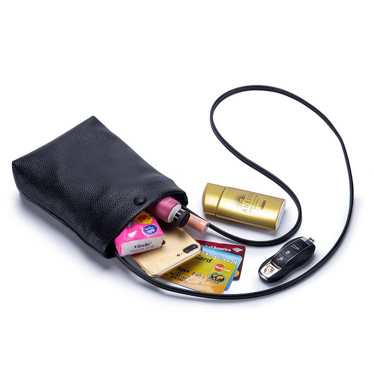 Soft Leather Mini Handbag_CUAB00373