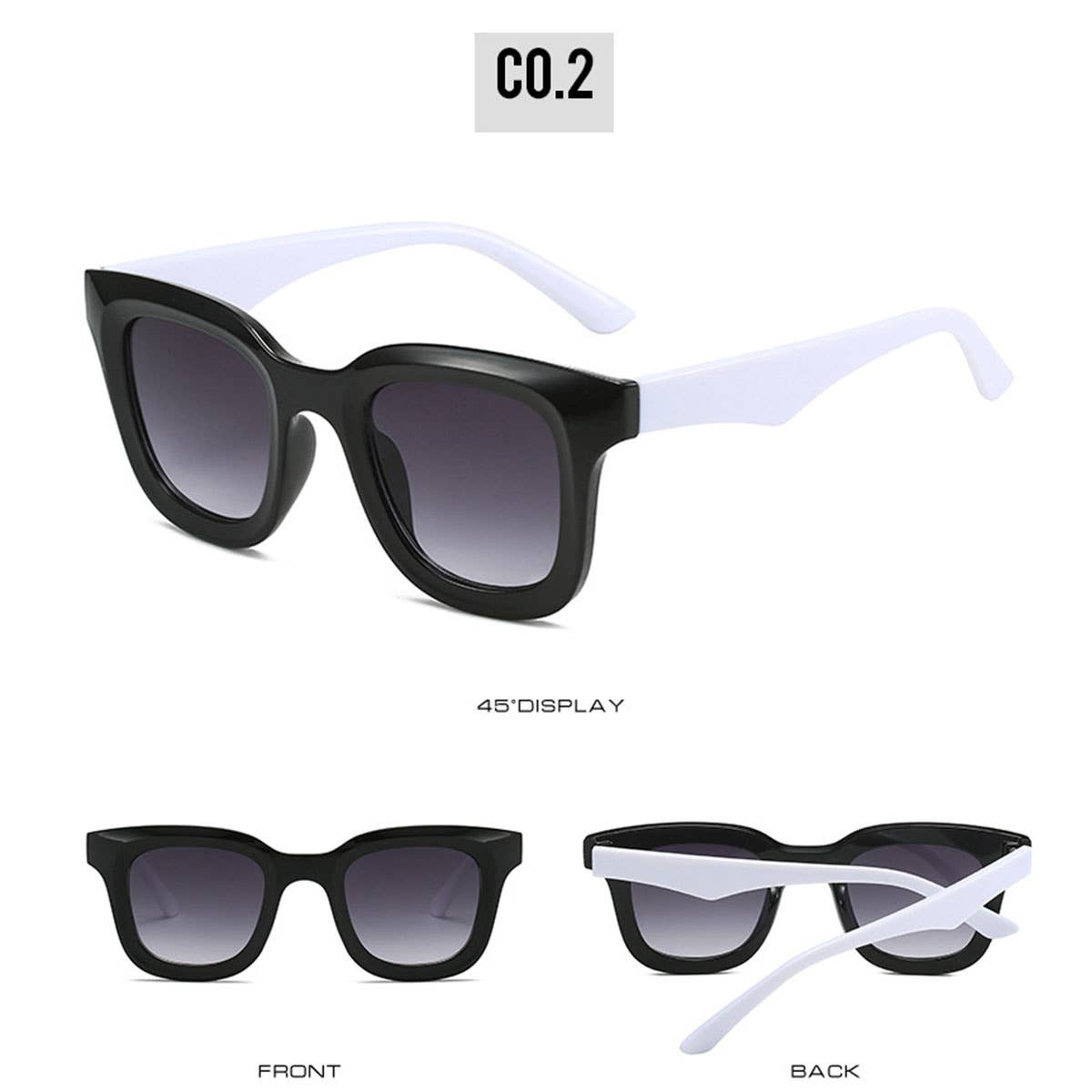 WIDE FRAME DANDY SUNGLASSES