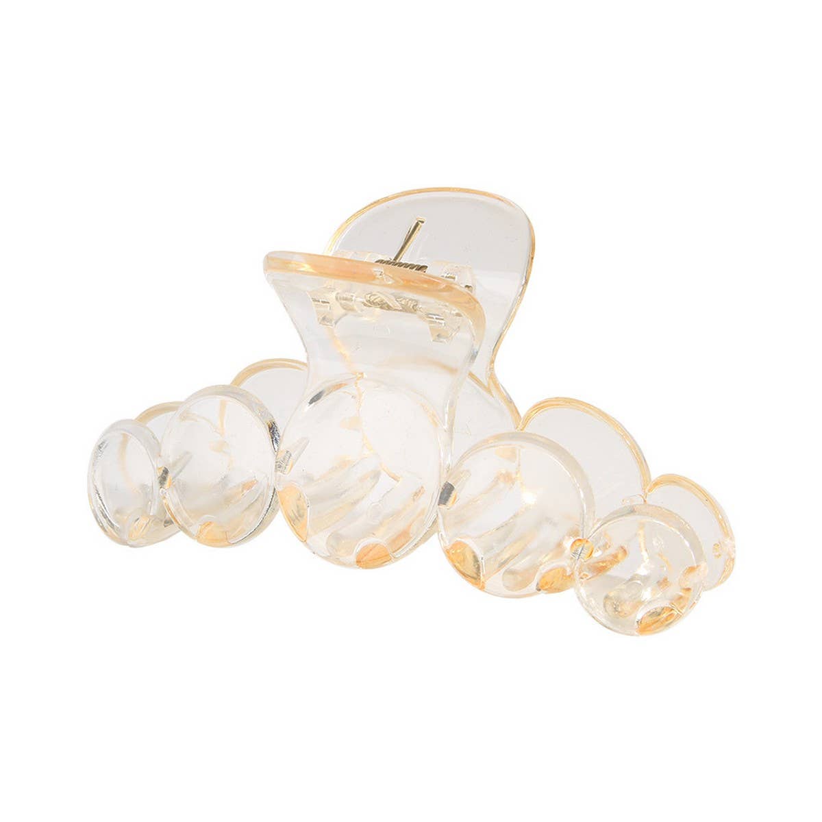 CWAHA07442_FIVE LOOP HAIR CLAW CLIP FOR WOMEN UPDO