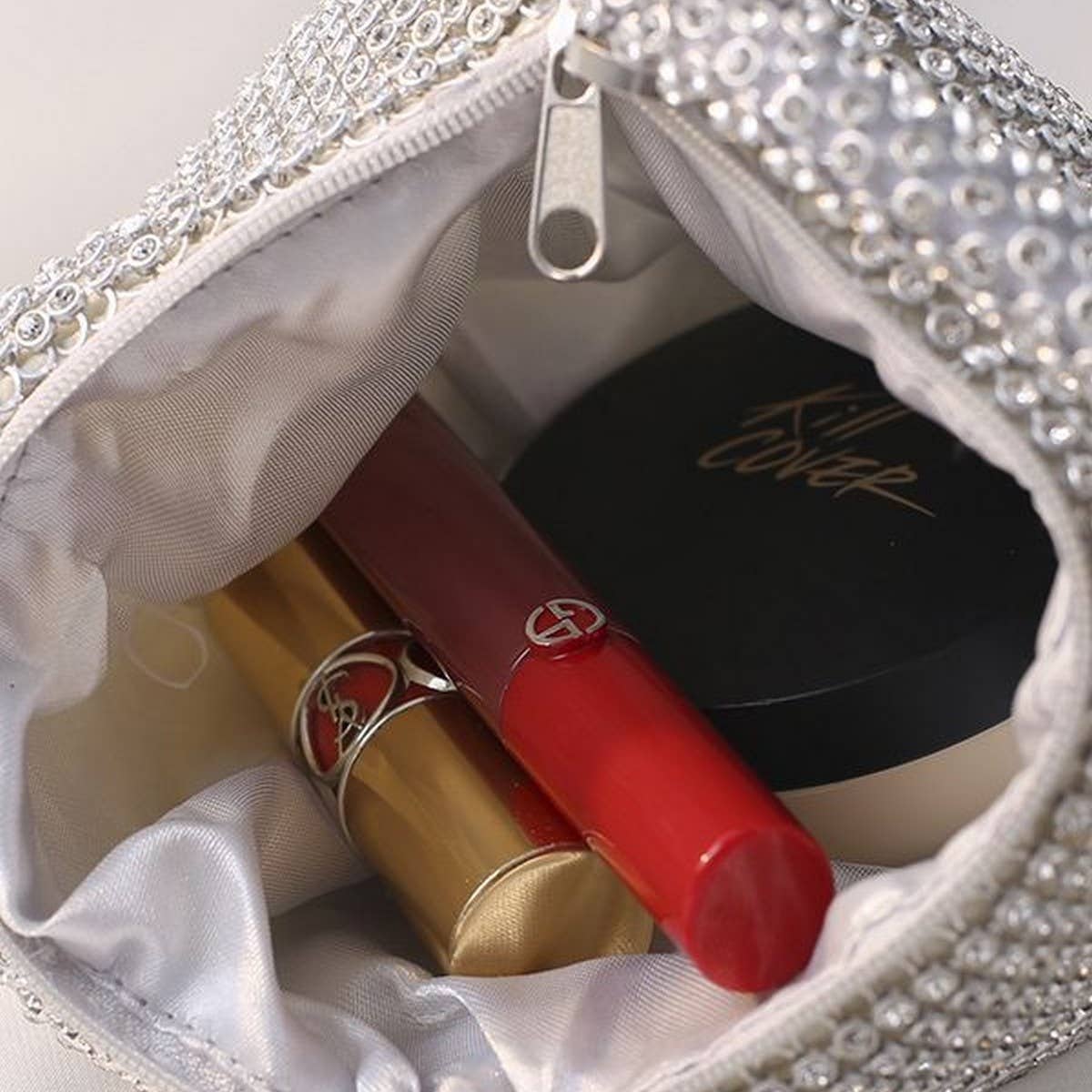 PURE HANDMADE WATERMELON DINNER TOP HANDLE BAG_CWAB3607