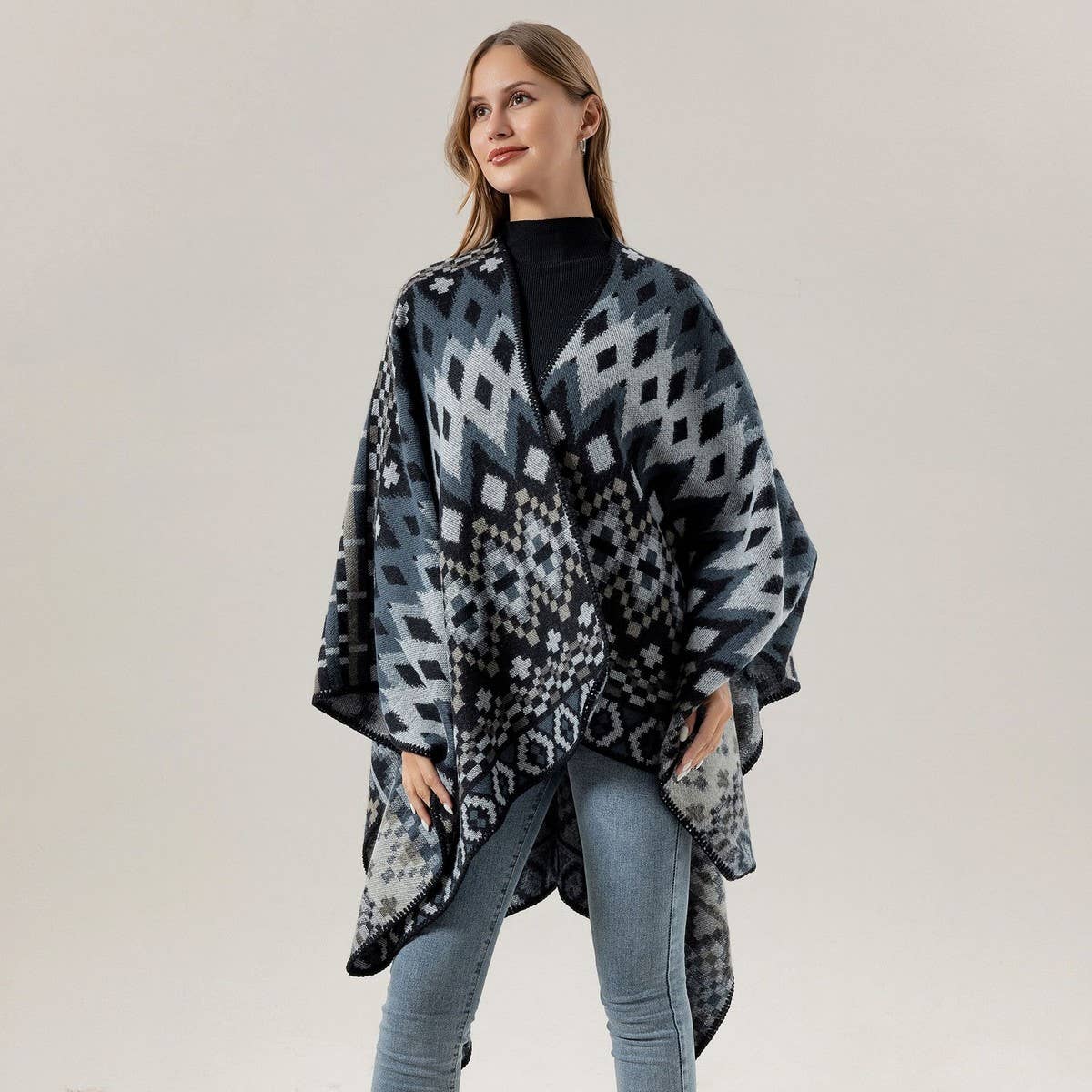 FASHIONABLE WARM SCARF CLOAK SHAWL