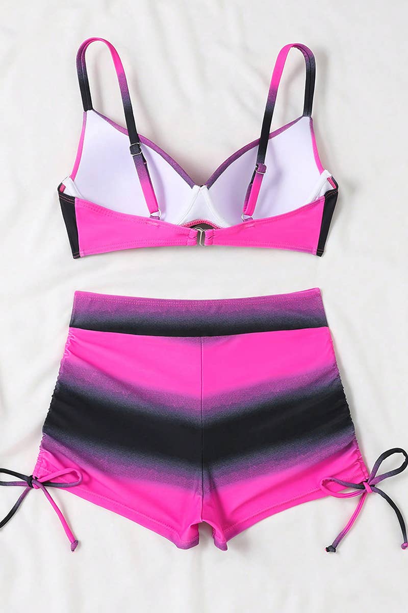 CWMW0825_NEW TIE-DYE TWO-PIECE SEXY SWIMSUIT