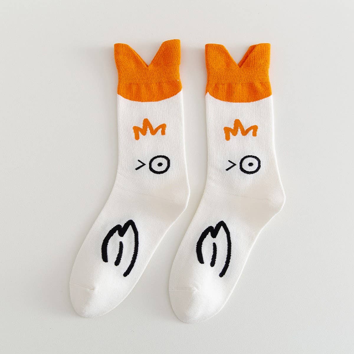 CUTE CARTOON PURE COTTON SOCKS WITH ALL SEASONS