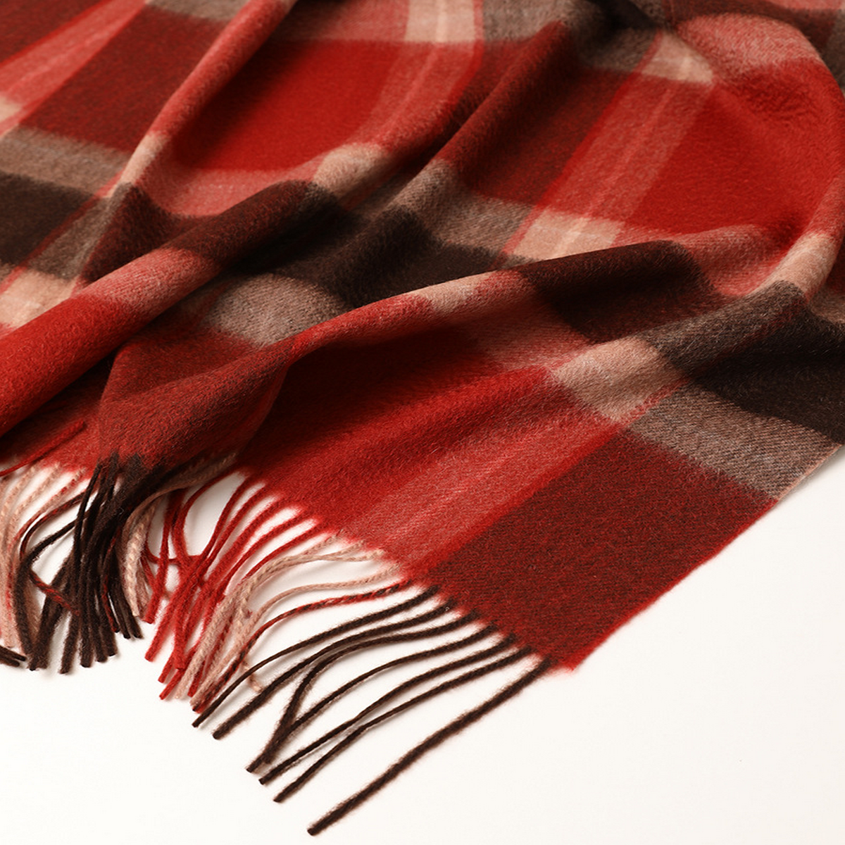 Plaid Cashmere Scarf ??Unisex Warm Winter Wrap_CWASC2706