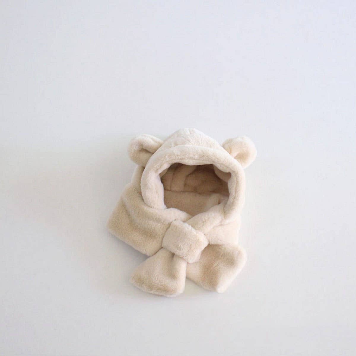 Kids Plush Hat & Scarf Set - Winter Warmth_CWAH2938