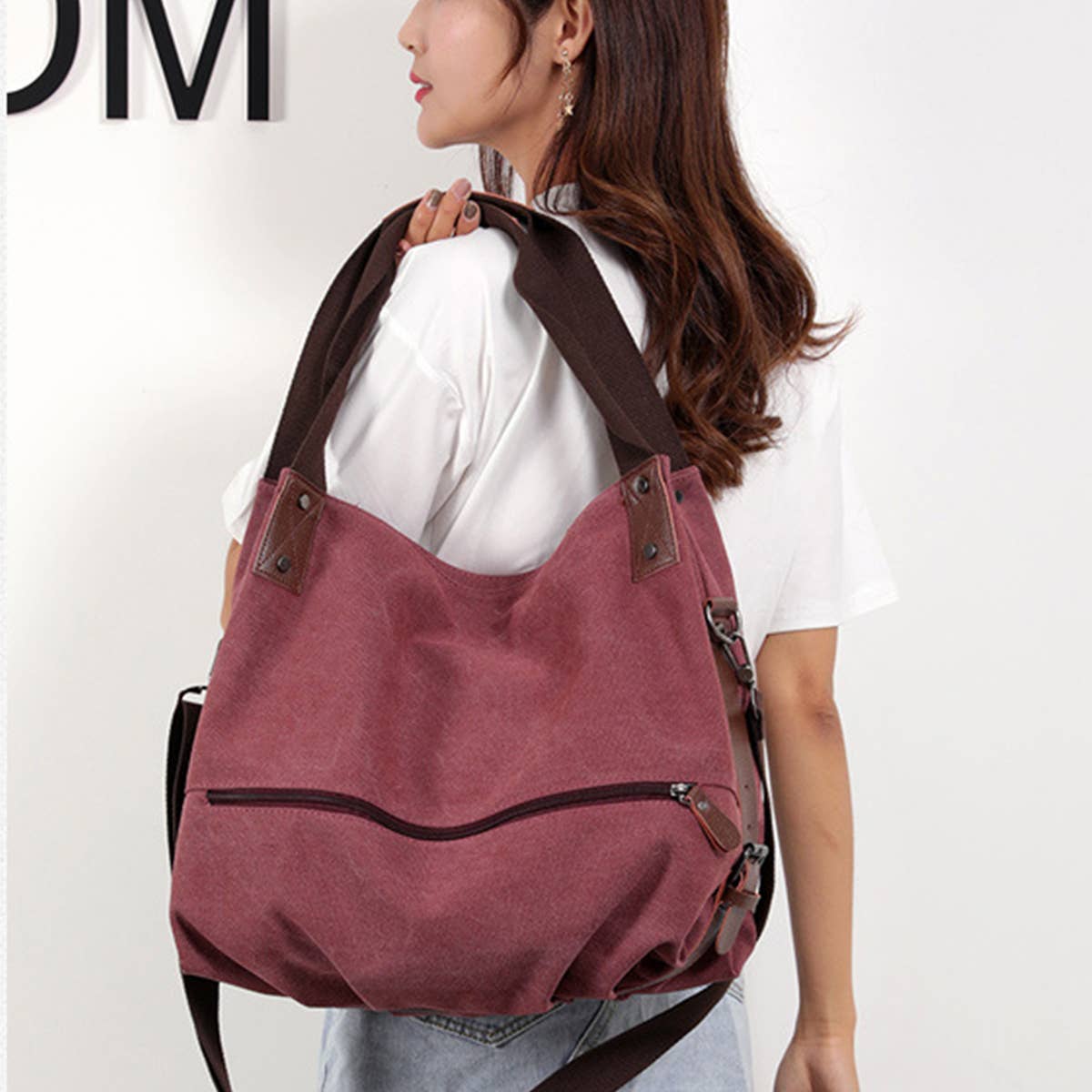 WOMEN MINIMALIST LEISURE SHOULDER BAG_CWAB1300