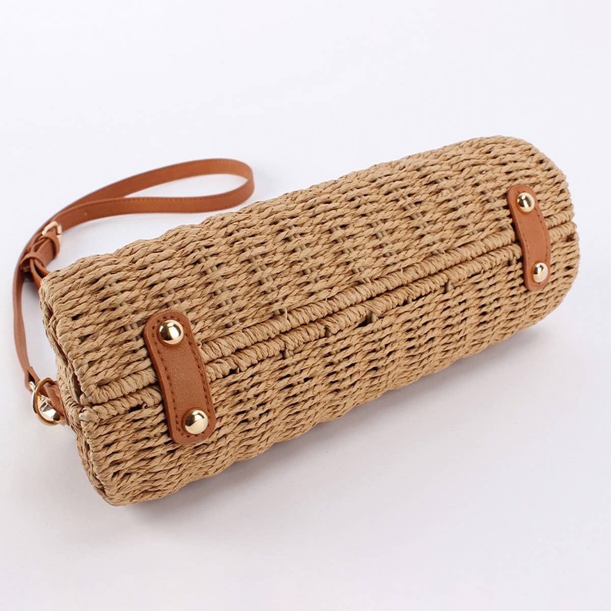 HIGH-END FASHIONABLE PAPER ROPE WOVEN BAG_CWAB4710