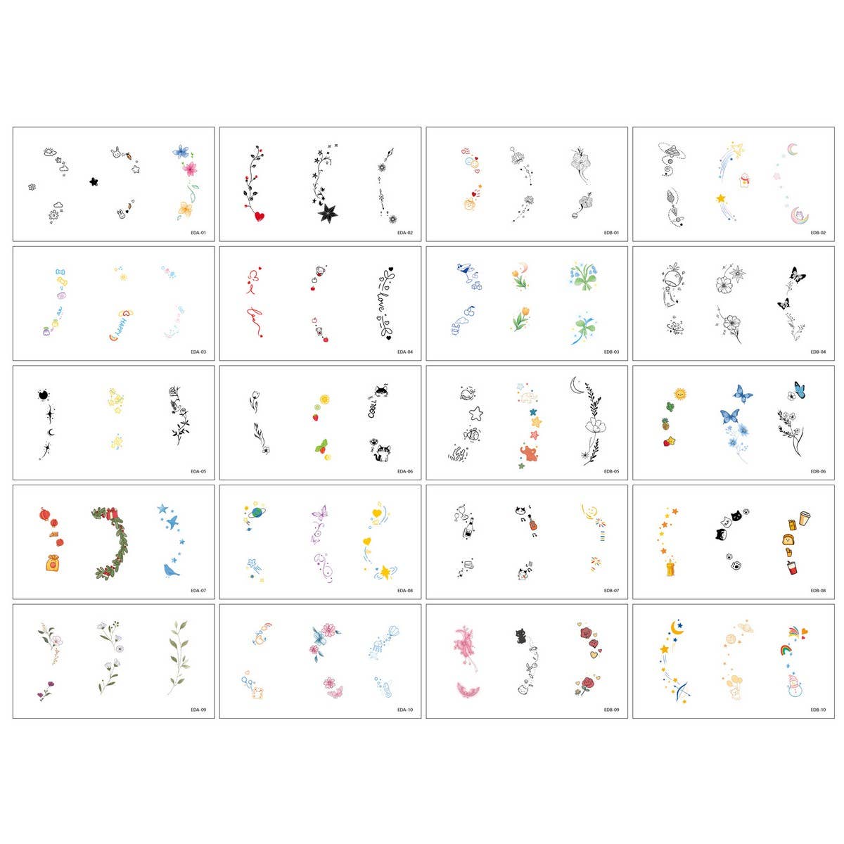 Dopamine Ear Tattoo Stickers ? Hyuna Style Fun