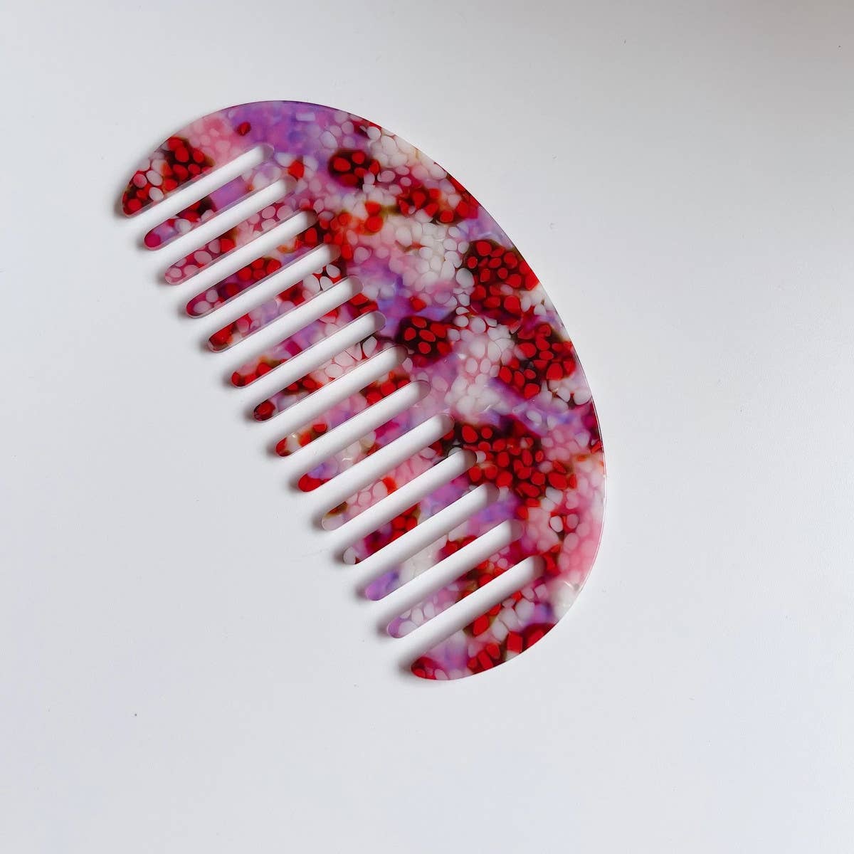 RETRO COLORFUL SPOTTED PATTERN COMB_CWMM1089