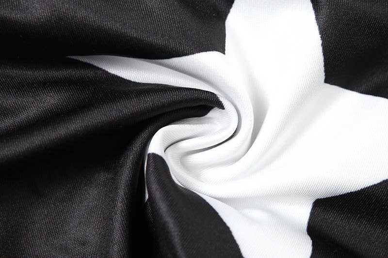 Sexy Halter Tie Dye Print Bikini Set