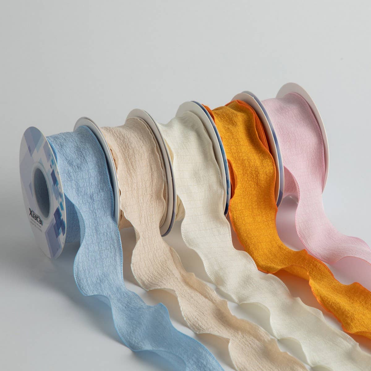 SLIGHTLY ELASTIC PLEATED RIBBON RIBBON DIY RIBBON_CWMM5789