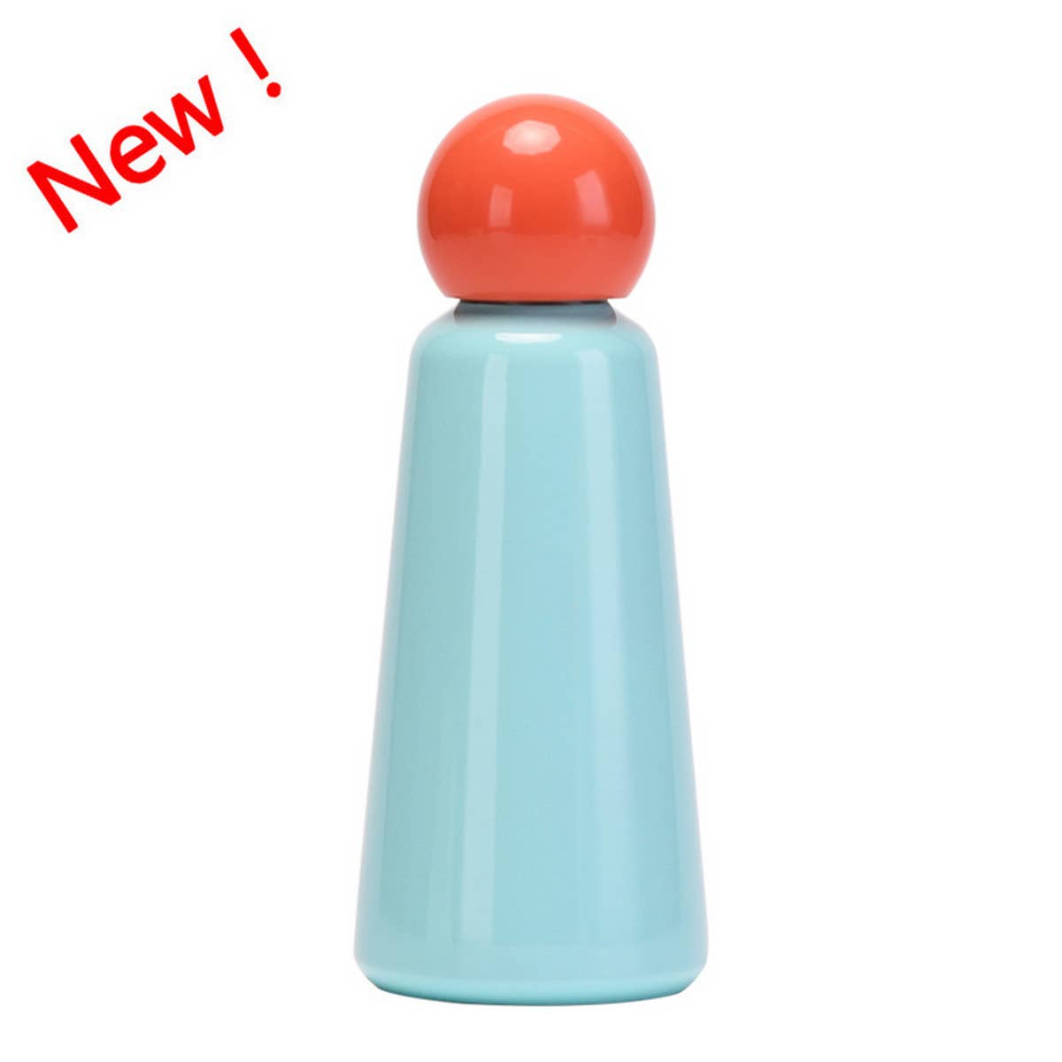 CUTE OUTDOOR DOUBLE-LAYER HOT AND COLD WATER CUP