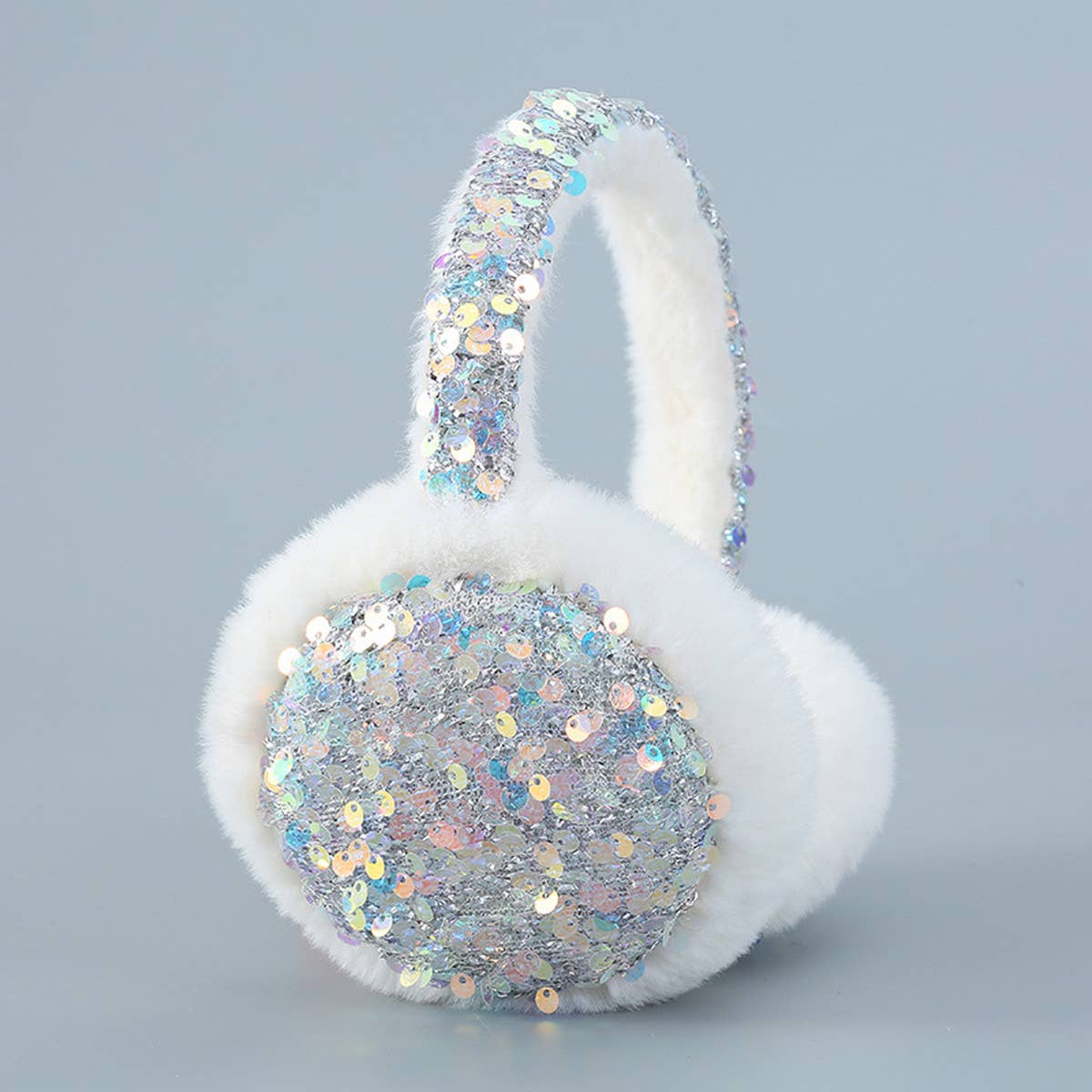 WARM SEQUIN EARMUFFS AND ANTIFREEZE EARMUFFS