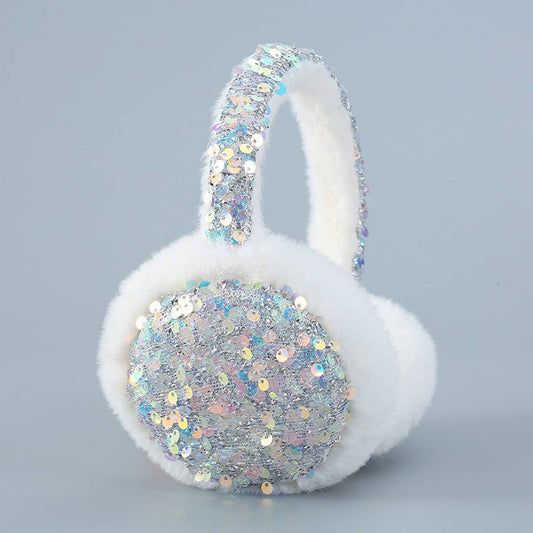 WARM SEQUIN EARMUFFS AND ANTIFREEZE EARMUFFS