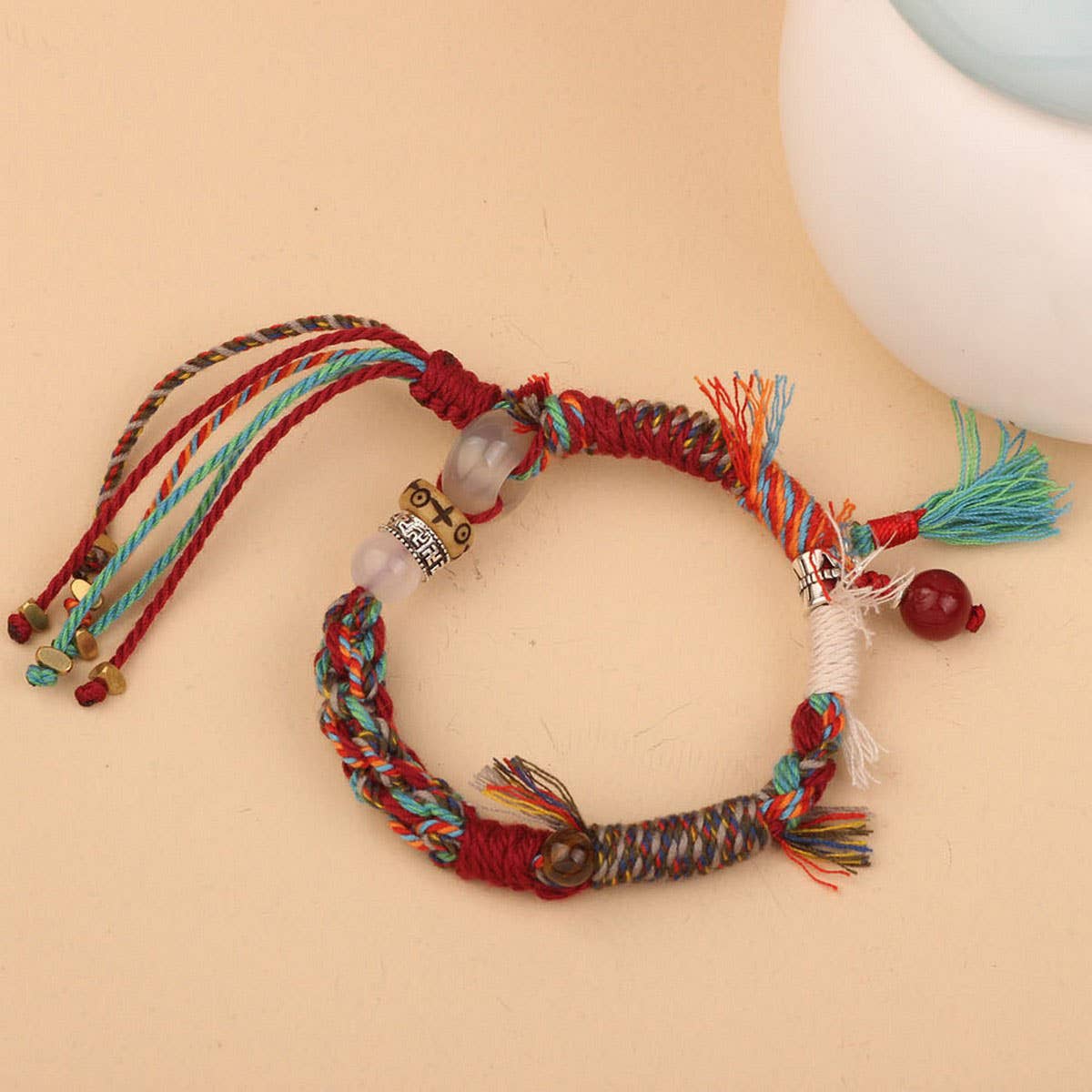 COUPLES RETRO BRAIDED ADJUSTABLE BRACELET