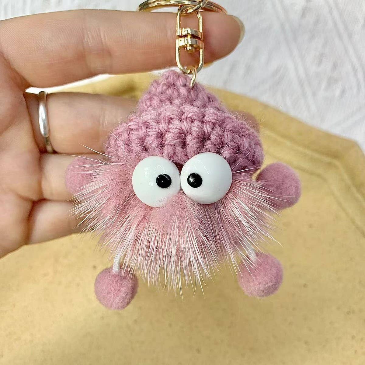 CWMM10414_SOOT SPRITE KEYCHAIN CUTE BAG CHARM