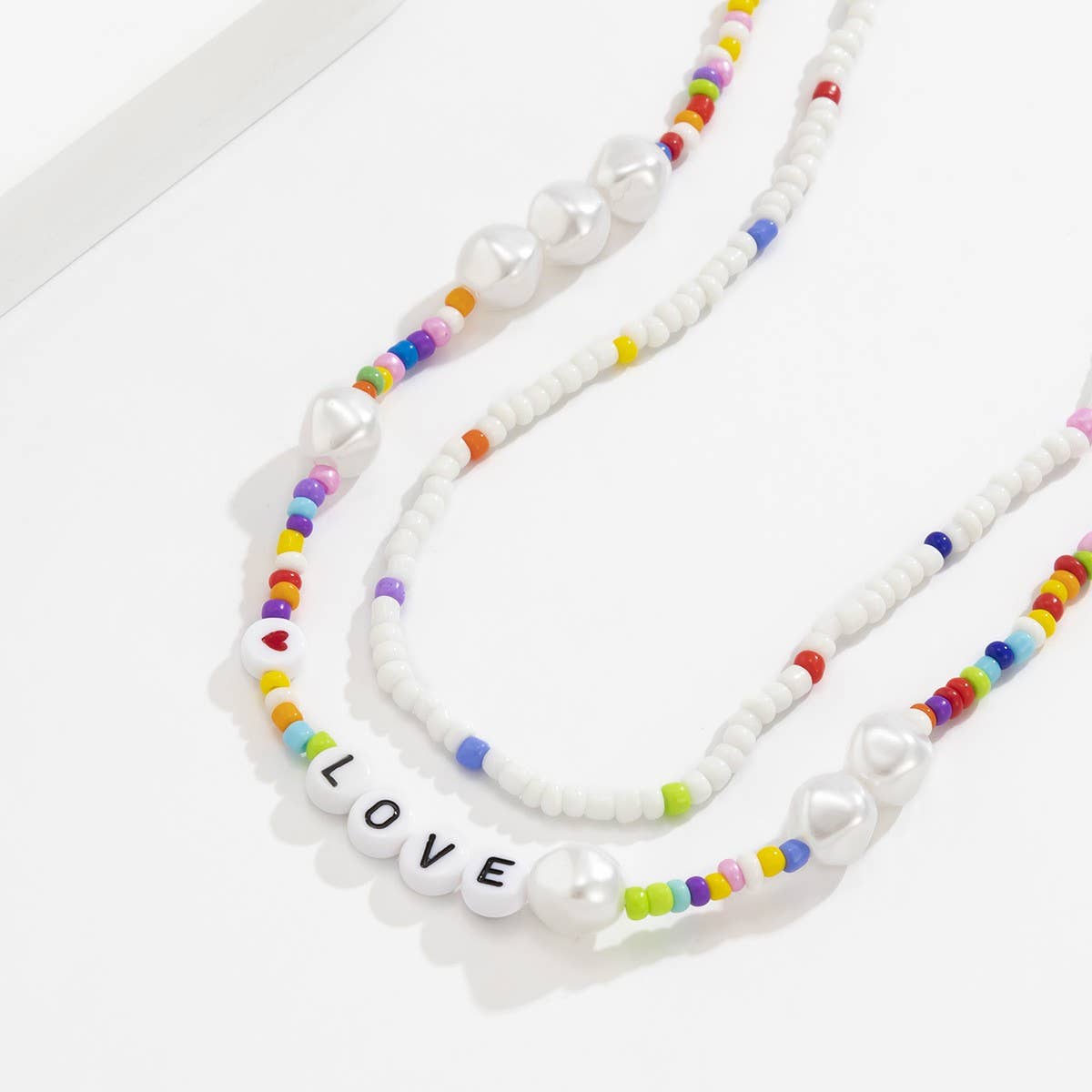 CREATIVECOLOR SPECIAL SHAPED LETTER NECKLACE