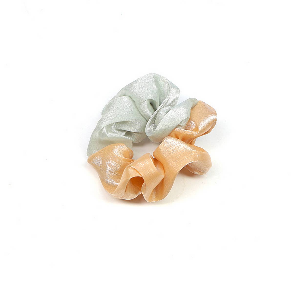 NEW CONTRASTING COLOR SPLICED SILVER HAIR ROPE_CWAHA1020