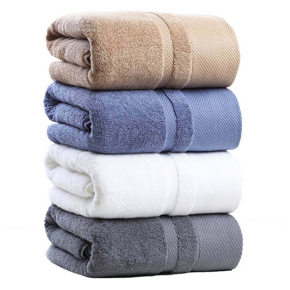 COMBED COTTON THICK ABSORBENT BATH TOWEL