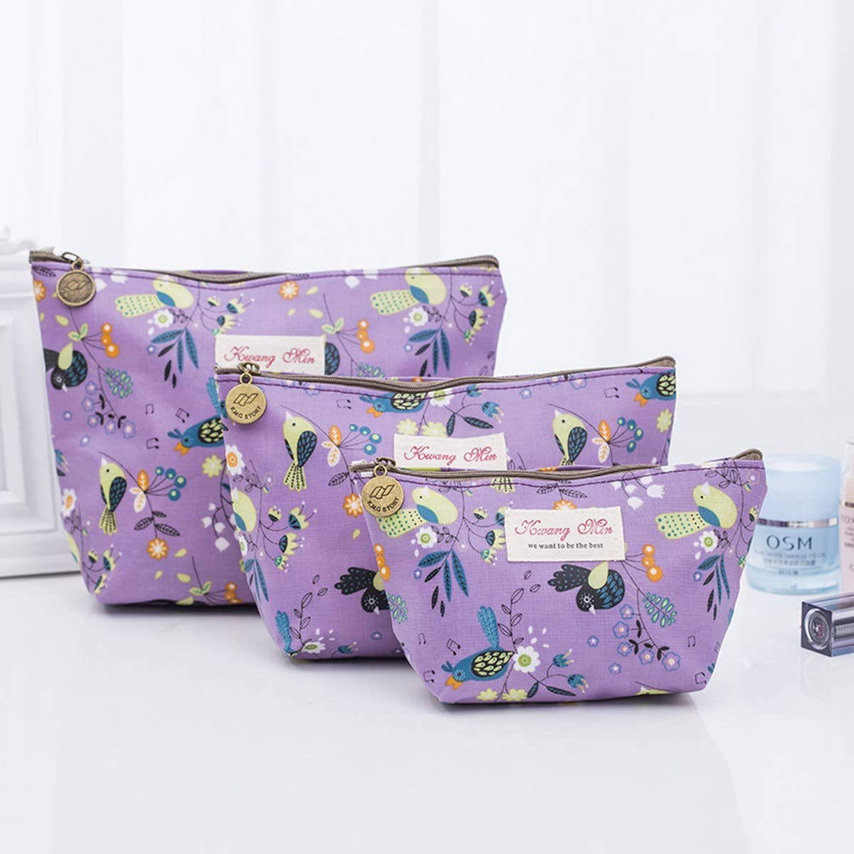 PORTABLE TRAVEL COSMETICS STORAGE BAG MAKEUP BAG_CWAB1726