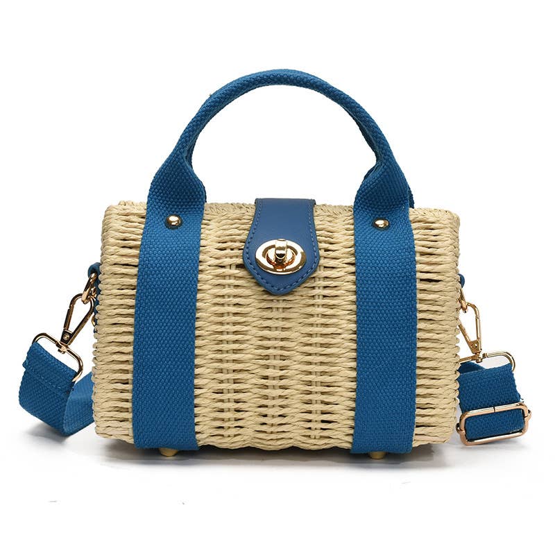 Artistic beach versatile hand-held crossbody bag