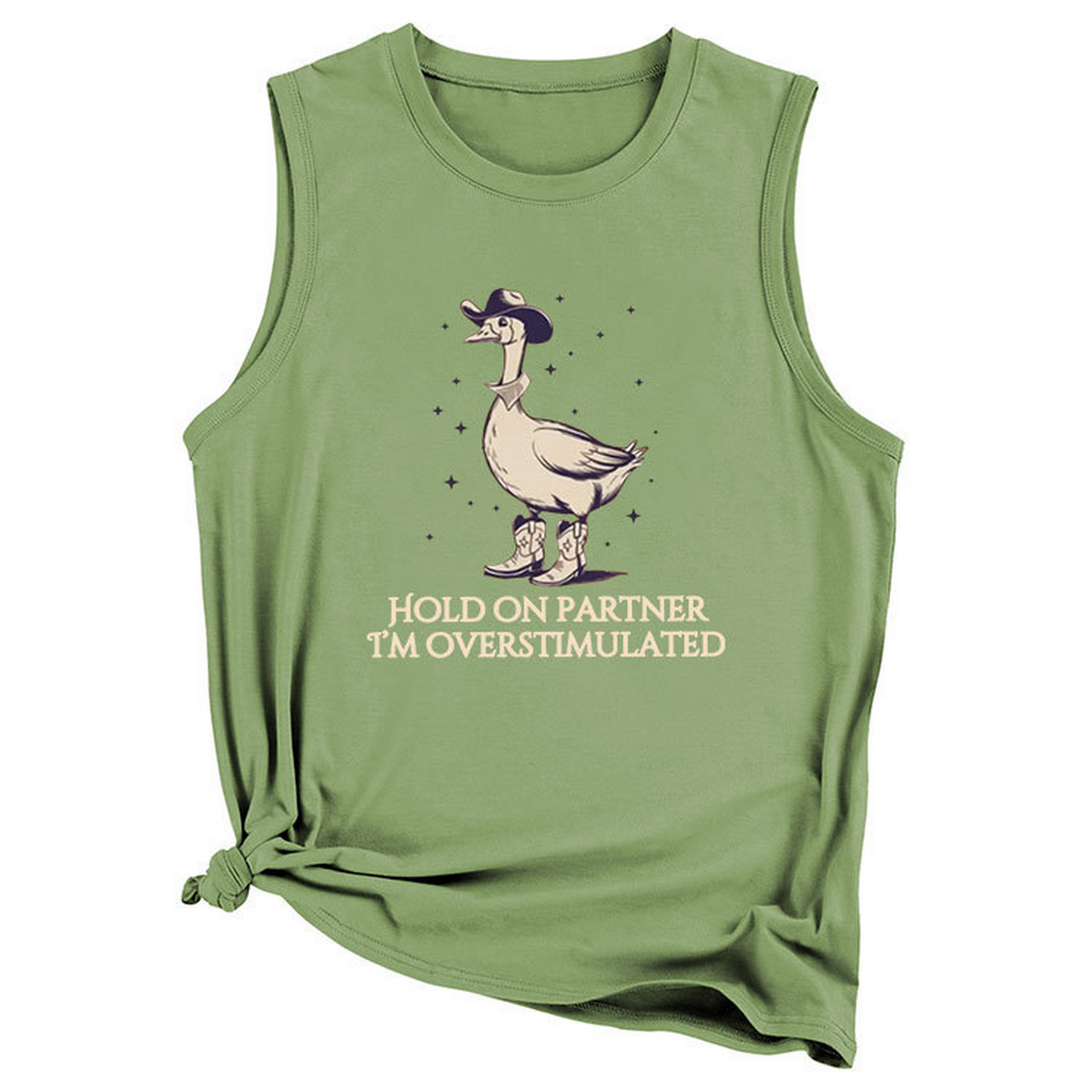 Cute Graphic Tank Top for Women, Loose Fit