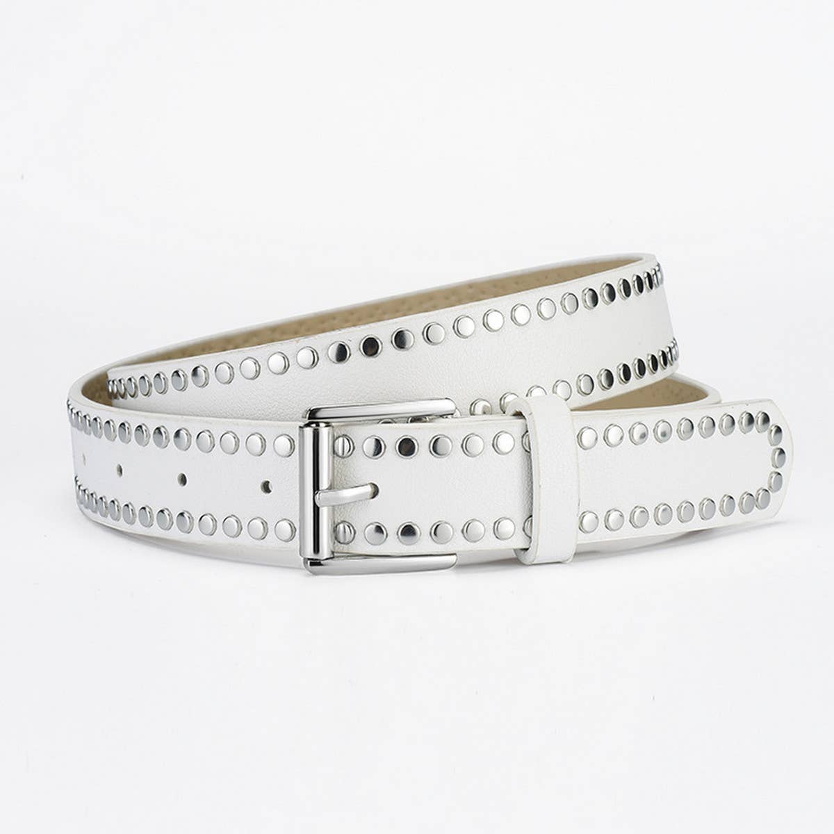 VERSATILE NEW STYLE PUNK RIVET BELT_CWABE0583