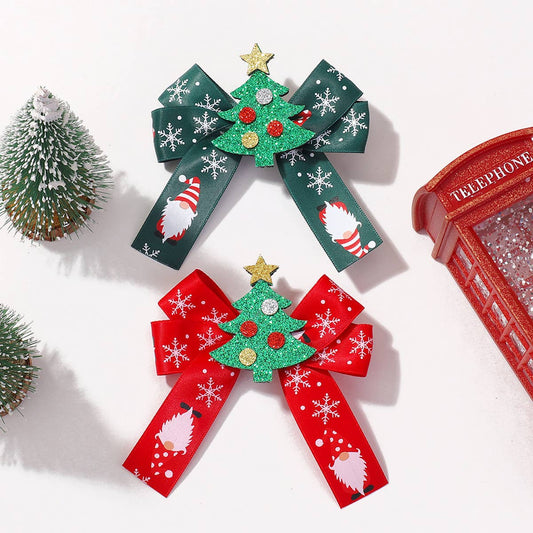 CHILDREN'S RIBBON BOW HAIRPIN