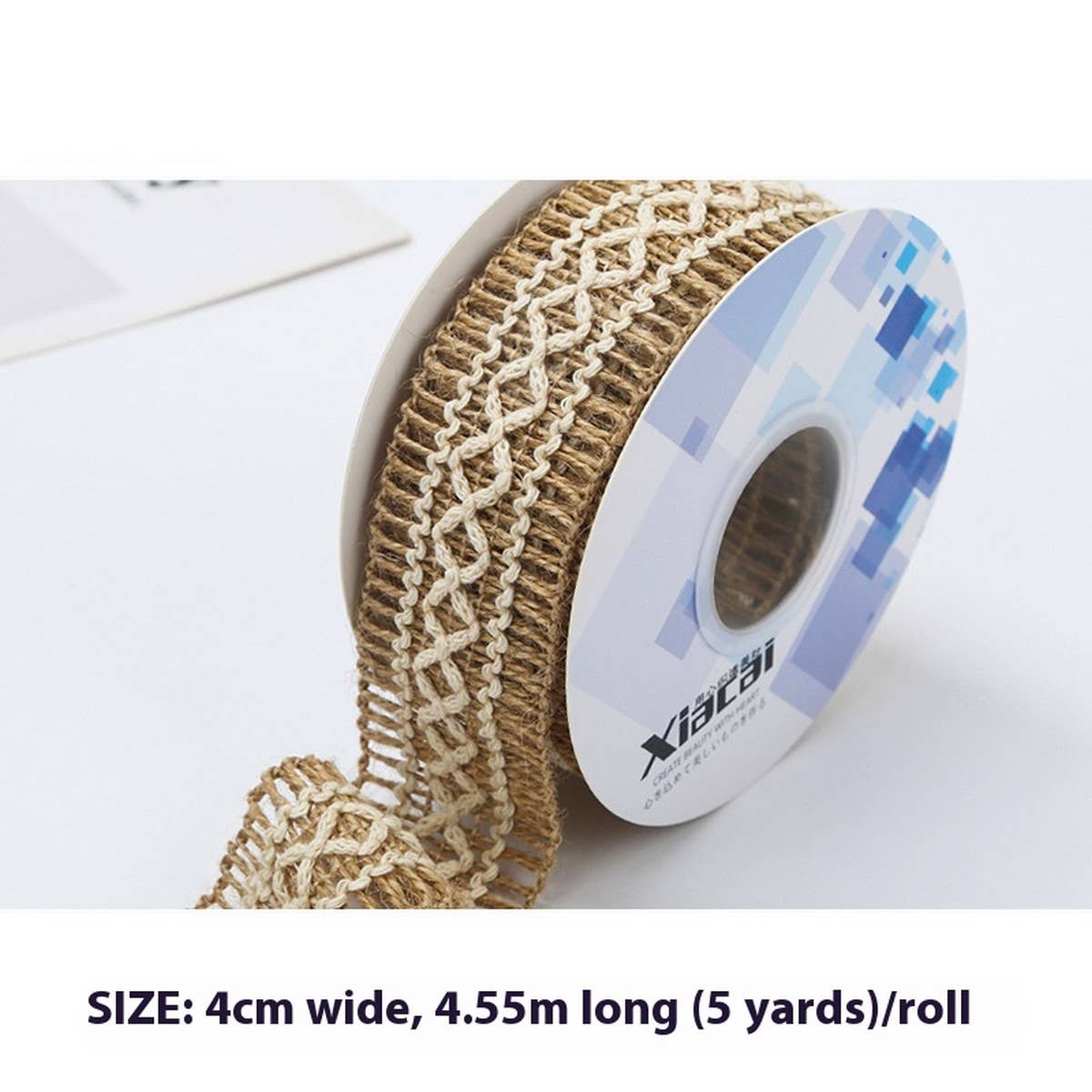 HEMP ROPE LACE DIY FABRIC DECORATIVE RIBBON