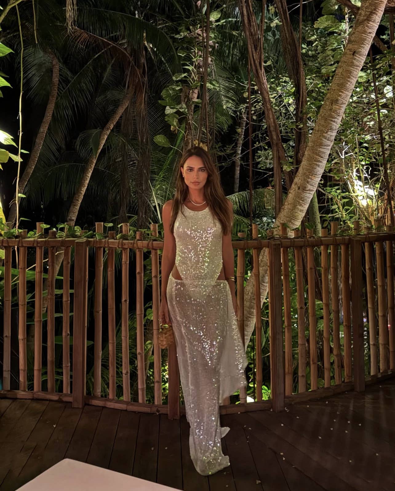 Sleeveless Side Slit Two-Way Jumpsuit Dress