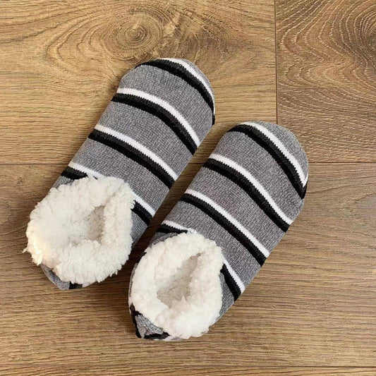 WINTER SNOWFLAKE SOFT-SOLED SOCKS SLIPPERS